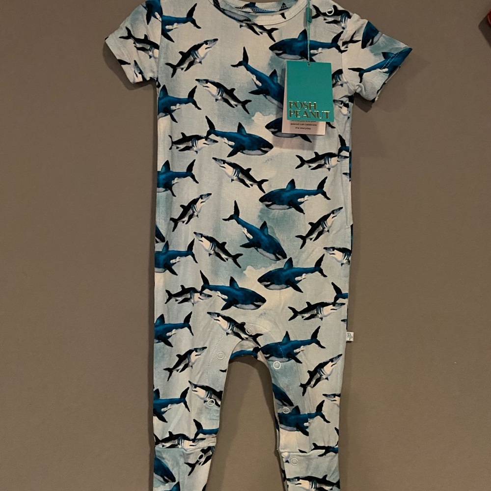 Posh Peanut Colton Romper 9-12 months